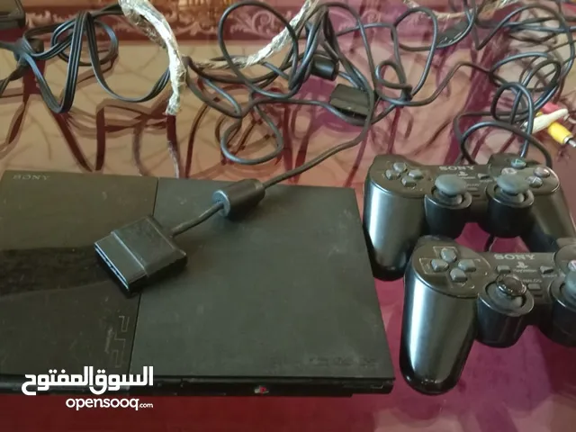 PS2 نظيف مع قيرين سوني و حوالي 75 سيدي