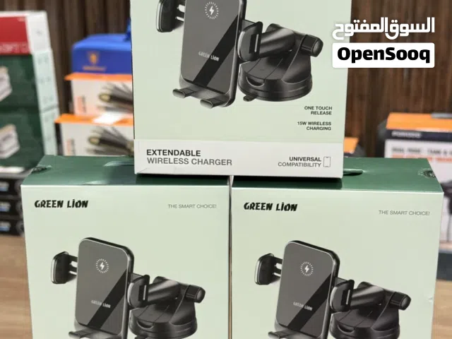 هولدر وشاحن لاسلكي بقوة 15W من جرين ليون