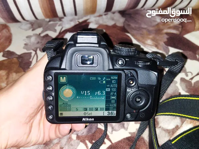 كاميرا نيكون D3100 نظيفة جدا