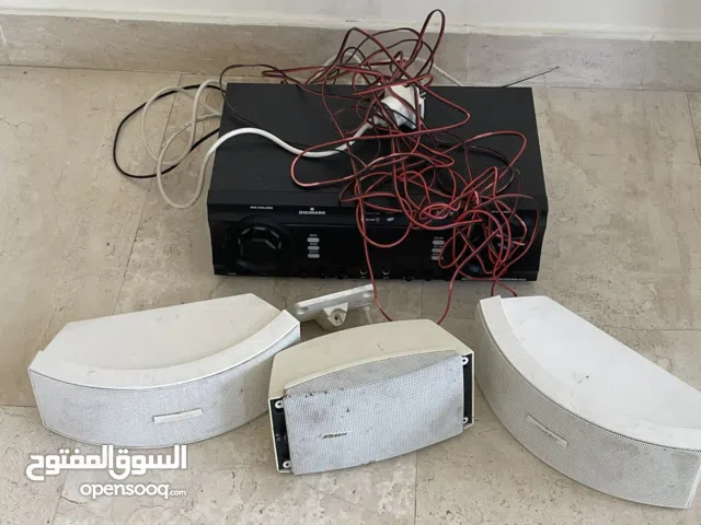 مضخم صوت  digimark مع 3 سماعات bose
