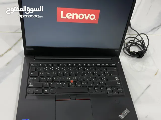 Laptop LENOVO ThinkPad E490 Core i5 جيل ثامن الجهاز معدن قوي جدا