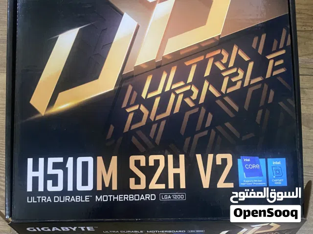 معالج i5-10400f مع بورد h510 asus