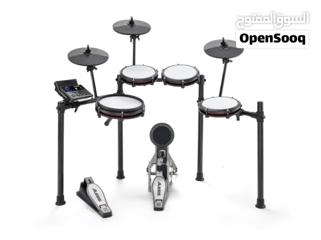 درمز كهربائي – Alesis Nitro Max 8 Pcs Electronic Drum Kit