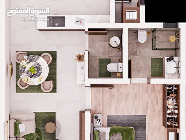 6807m2 1 Bedroom Apartments for Sale in Muscat Ghubrah