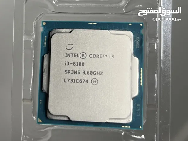 Intel I3-8100 CPU - معالج انتل