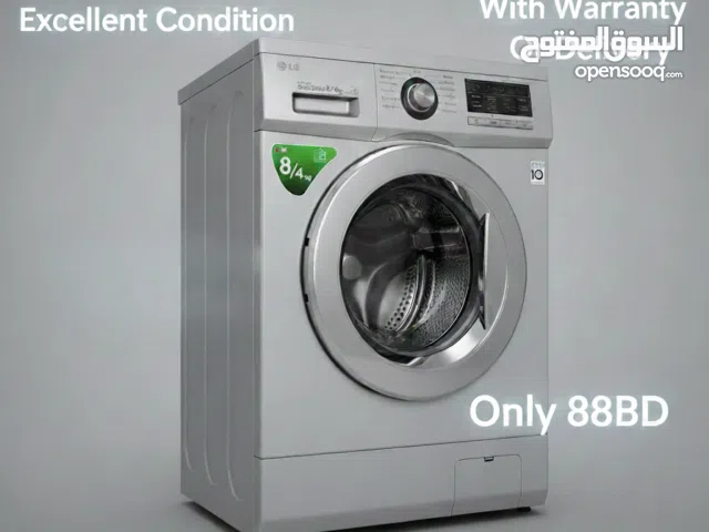 LG 8/4KG Front Load Used Excellent Condition Washing Machine Looks Like New With Warranty Only 88BD