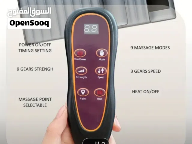 فرشه مساج متعدده الاستعمال مواصفات اوروبيه 220v بدون بطاريه ثلاث سرعات مع ريمونت للتحكم