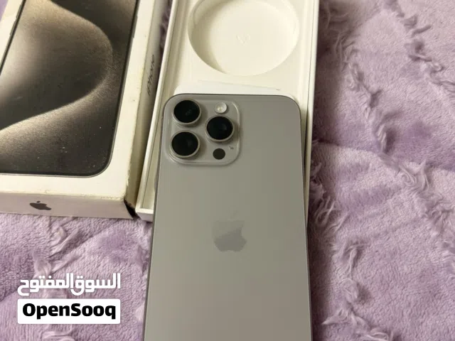 iPhone 15 Pro Max - 256GB - Grey Titanium - جديد بورقة المصنع