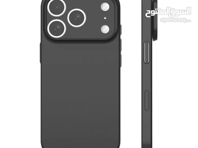 Matte Black iPhone 17 Pro Case – Premium Quality, Slim Fit, Anti-Sli