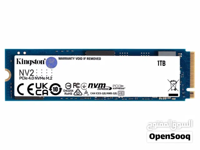 SSD Kingston NV2 1TB M.2 بحالة الوكالة