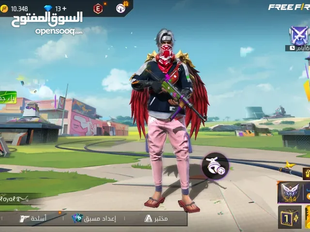 كونت فري فاير ديال تقصار
