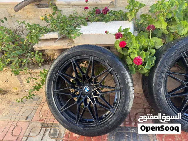 جنط bmw 20 بحالة الوكاله مع كوشوك