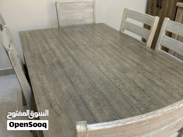 طاولة طعام 6 كراسي