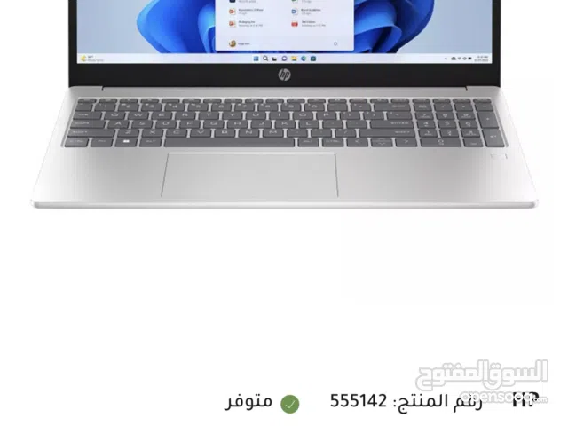 اتش بي انتل كور اي 5  16 جيجابايت رام،512 جيجابايت، انتل ايريس اكس اي ، شاشه 15.6 بوصه ويندوز11هوم ،