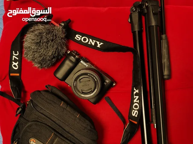 Sony A7c Camera with bag + Lens Kit + Tripod + Hydra Stabilizer + Boya Mic