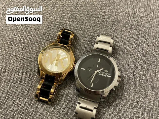 ساعه امبوريا ارماني للبيع و ساعه مايكل كورس للبيع