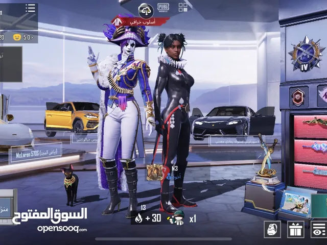 حساب ببجي للبيع السريعة