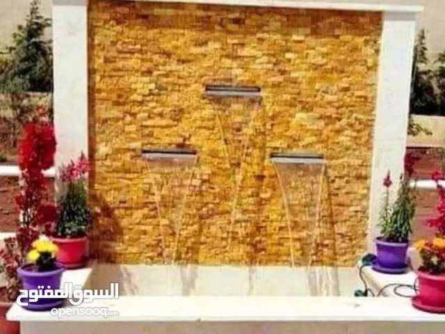 ورق جدران والشيبورد وبانوهات وجبسن بورد وبانوهات والدهان وبديل الخشب وبديل الحجر والقرميد والفاير بل