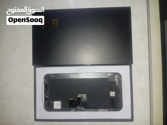 شاشة ايفون X عادي نوعها GX سعرها 80 وساهل بي الضمان