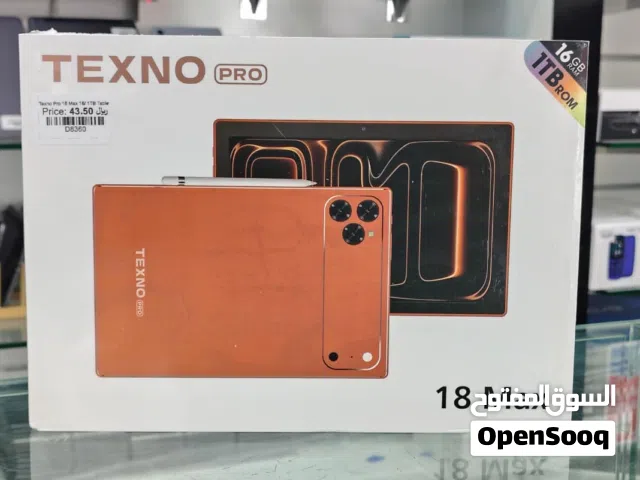 Texno Pro 18 Max In Muscat / Brand New