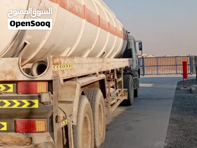 شاحنه مرسيدس تنكر مجاري شبه جديد