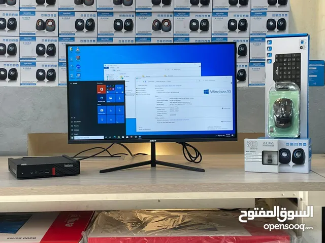 كمبيوترات ميني كيس مع شاشات جديده بلكرتونه بمواصفات قويه جدا وبسعر مغري