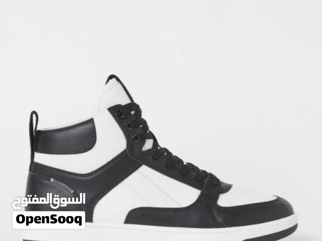 H&M SHOES 44 black&white