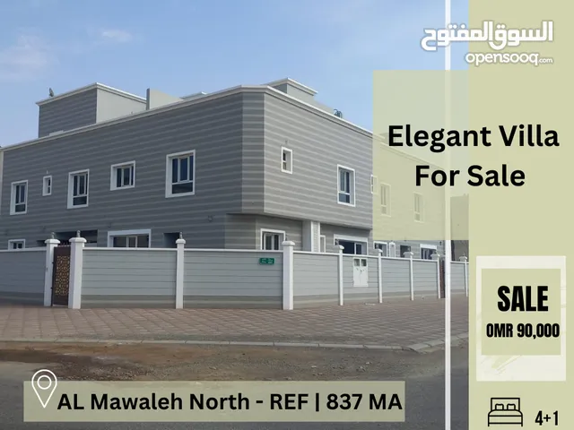 Elegant Villa For Sale In AL Mawaleh North  REF 837MA 