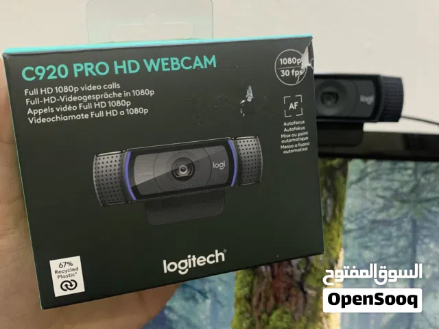ويب كام Logitech c920 pro السعر 8 دنانير