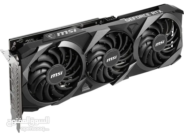 للبيع كرت شاشة RTX 3060 12GB - ثلاث مراوح تبريد قابل لتفاوض معا كفاله