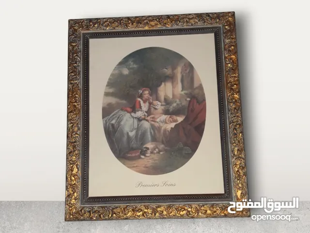 أضف لمسة من فخامة الروكوكو الفرنسي إلى منزلك! مطبوعة فنية كلاسيكية "Premiers Soins"