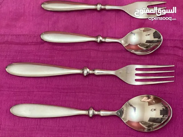 ملاعق ستانلس ستيل ياباني ثقيل جديد غير مستعمل
