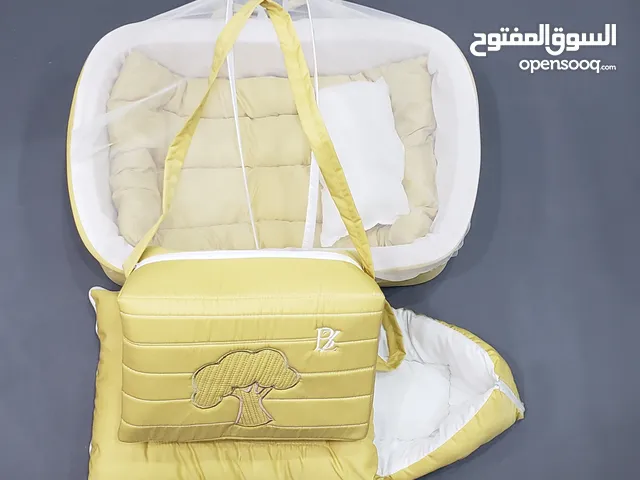 طقم سرير مواليد ابو. 5 قطع