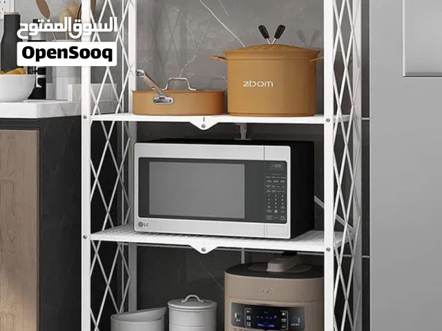 ستاندات معدنية متعددة الاستخ شديدة التحمل صلبة توفر مساحه في المنزل وتتسع لكمية من الاغراض المنزلية