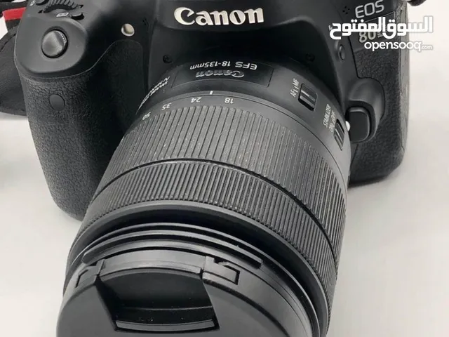 الكاميرا الاحترافية EOS 80D من شركة canon العملاقة