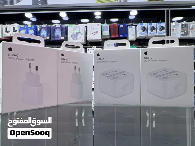 Home Charger Apple 20w Original شاحن ايفون الاصلي 20 واط متوفر المدخل الامريكي و الشرق اوسط