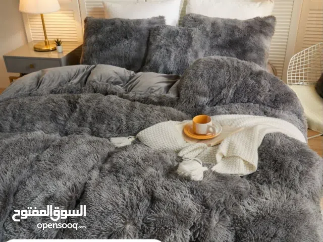 لحاف ريش النعام دبل فيس مجوز – 4 قطع