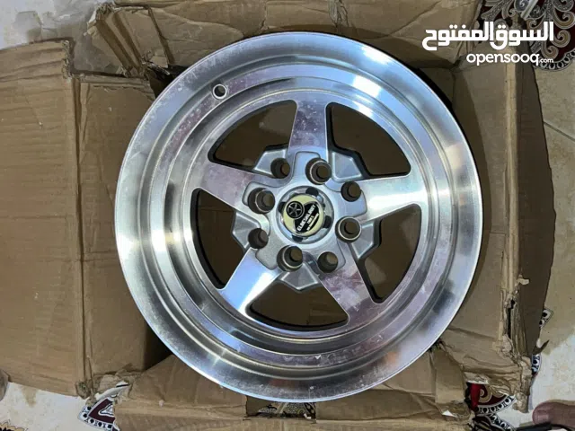 للبيع جنوط ألمنيوم عريض مقاس 15×8 - .جديد