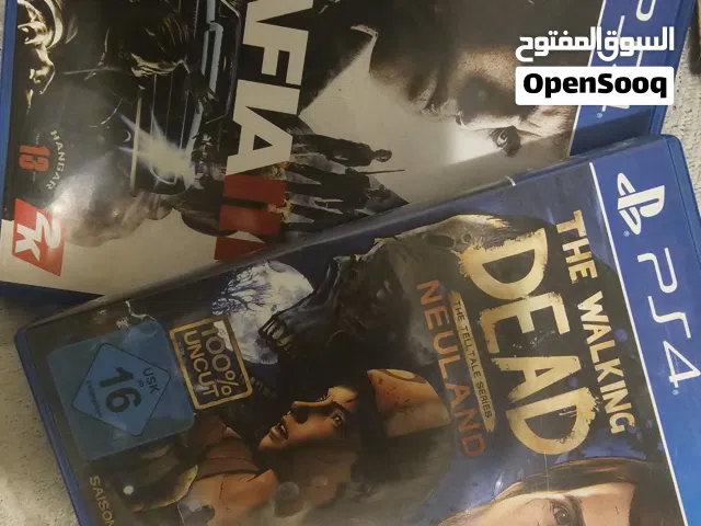 cd the walking dead and Mafia 3