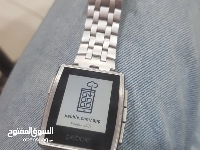 ساعة تدعم البلوتوث جيد البطارية قوية 
swatch pebble 2015