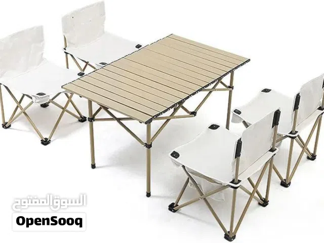 طاولة و4 كراسي مودرن بمعدن قوي جدا باقي التفاصيل داخل الفيديو