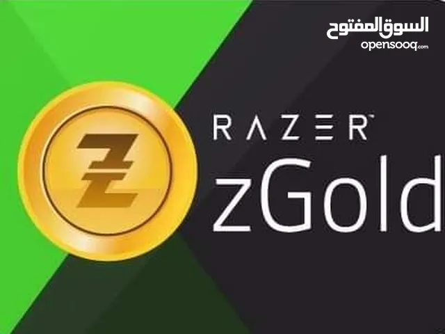 بطاقات ريزر قولد امريكي او عالمي للبيع بسعر رمزي
