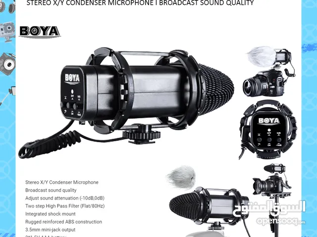 Boya BY-V02 Compact Stereo Video Mic ll Brand-New ll