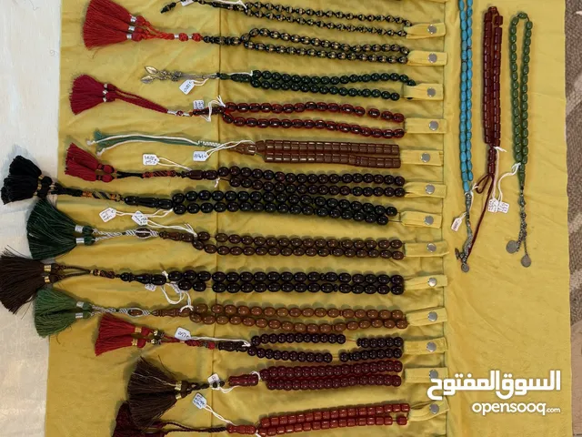 21 مسباح متنوع قديم 14 سندلوس 3 فاتوران  3 كوك ( نرجيل )  1 فيروز اصلي طبيعي