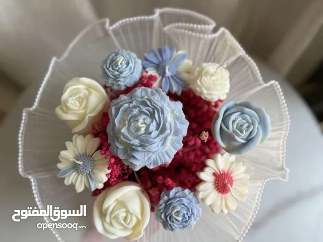 شموع فول اقرا الوصف مهم جدا جدا جدا جدا الصويا على شكل ورده النجف اي تصميم قادرين اشتر بارخص سعر