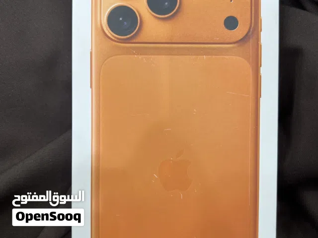 ايفون 17 برو ماكس مساحة 2TB نسخة الشرق الاوسط جديد اللون البرتقالي بسعر اقل من السوق لاتفوت الفرصة