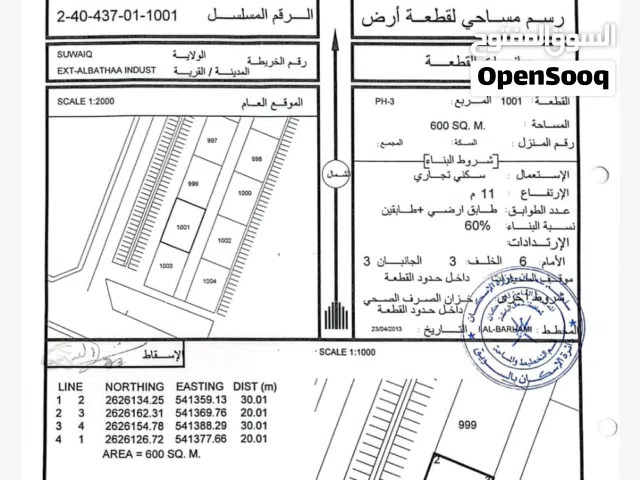 ارض تجاري للبيع