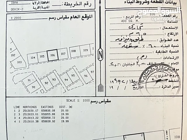 أرض تجارية للبيع من المالك مباشرة صناعية ابراء