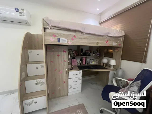 Bunk bed with study table