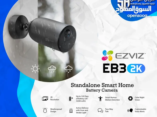EB3 2K EZVIZ  كاميرا ذكية ومستقلة ببطارية للمنزل